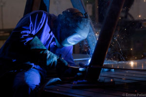 reportage photo industriel soudure chaudronnerie coueron, nantes, entreprise loire atlantique