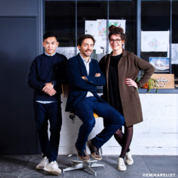 photo de groupe entreprise nantes architectes